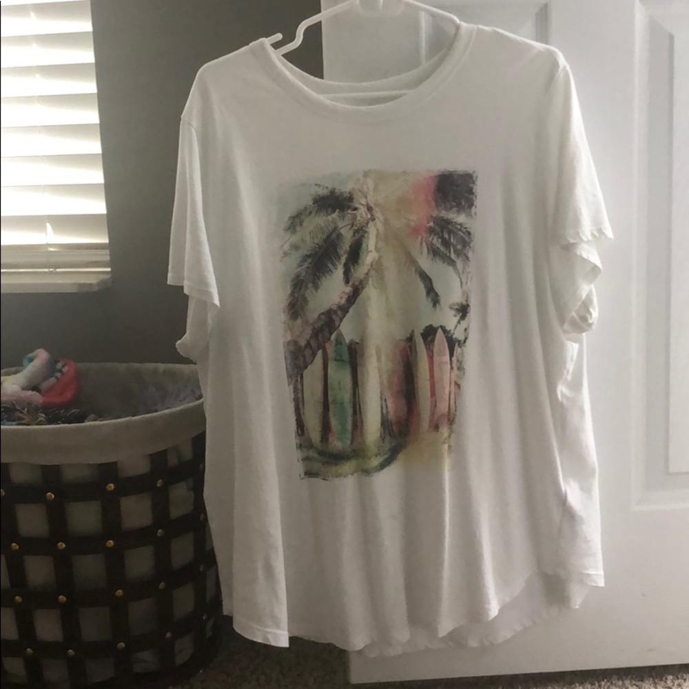 Cute beach themed summer top.